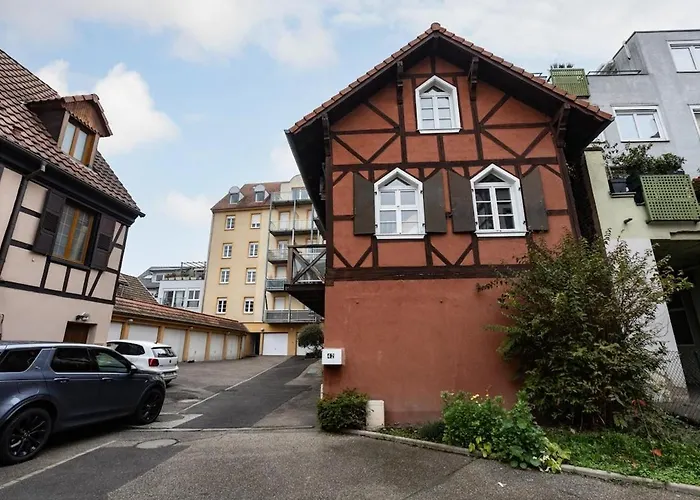 2p Typique Alsace Vieux Avec Parking Appartement Schiltigheim